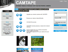 Tablet Screenshot of camtape.com